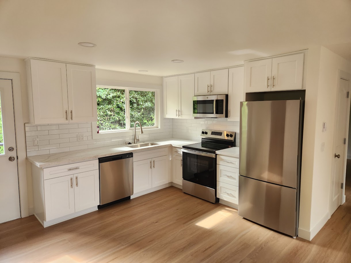 Value-add rental unit kitchen in Kirkland, WA