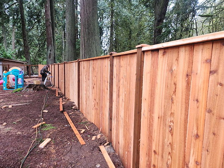Wood Fencing